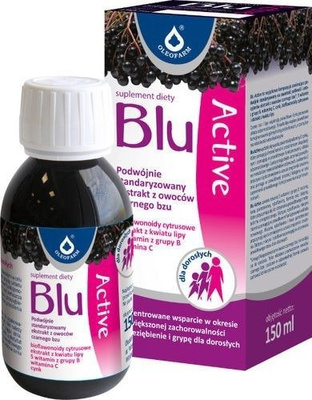 Oleofarm Blu Active Syrop na Odporność dla Dorosłych 150ml