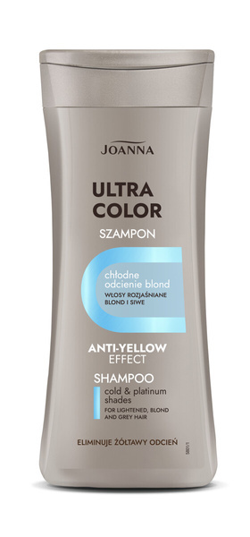 Joanna System Ultra Szampon do Blond Włosów Eliminujący Żółtawy Kolor 200ml