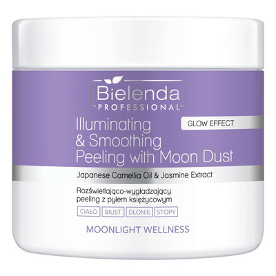 Bielenda Professional Moonlight Wellness Rozświetlająco-Wygładzający Peeling z Pyłem Księżycowym 500ml