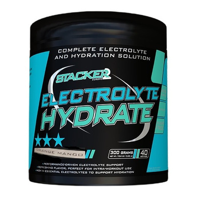 Stacker2 Europe Electrolyte Hydrate, Orange Mango - 300g
