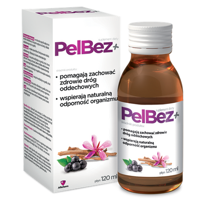 Pelbez Płyn Wspierający Naturalną Odporność i Zdrowe Drogi Oddechowe 120ml