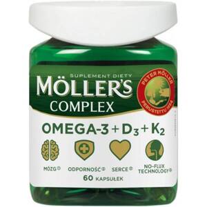  Mollers Complex Omega-3 D3 K2 60kaps.