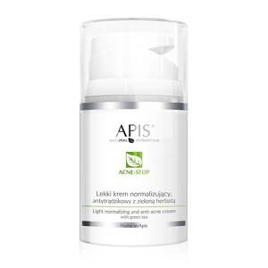 Apis Home TerApis Acne Stop Lekki Normalizujący Krem Antytrądzikowy z Zieloną Herbatą dla Cery Trądzikowej 50ml