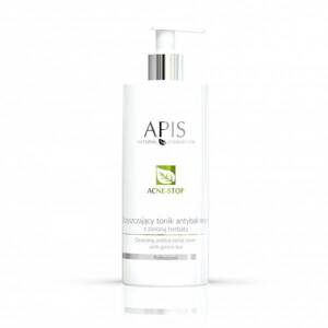 Apis Professional Acne Stop Oczyszczający Tonik Antybakteryjny z Zieloną Herbatą dla Cery Trądzikowej Tłustej i Mieszanej 500ml