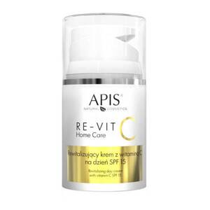 Apis Re-Vit C Rewitalizujący Krem do Twarzy Szyi i Dekoltu z Witaminą C na Dzień SPF 15 50ml