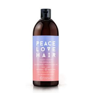 Barwa Peace Love Hair Łagodny Szampon Balansujący dla Podrażnionej i Przetłuszczającej się Skóry Głowy 480ml