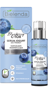 Bielenda Blueberry C Tox Nawilżające i Rozświetlające Serum Jogurt  do Suchej Cery 30g