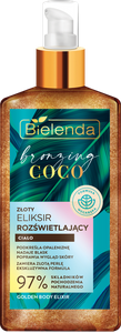 Bielenda Bronzing Coco Rozświetlający Złoty Eliksir do Ciała 150ml