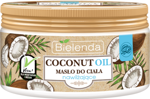 Bielenda Coconut Oil Nawilżające Masło do Ciała z Wegańską Recepturą 250ml