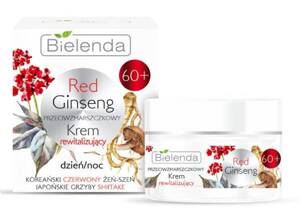 Bielenda Red Ginseng Przeciwzmarszczkowy Krem Rewitalizujący 60+ na Dzień i Noc 50ml