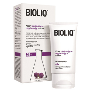 Bioliq 45+ Krem Ujędrniająco Wygładzający Zmarszczki na Noc 50ml