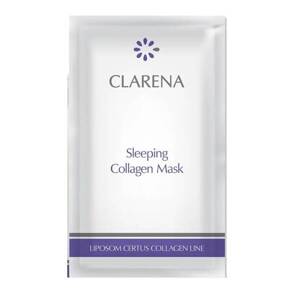 Clarena Liposom Certus Collagen Line Energetyzująca Kolagenowa Maska na Noc 1 Sztuka