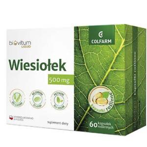 Colfarm Biovitum Liquid Wiesiołek 60 Kapsułek