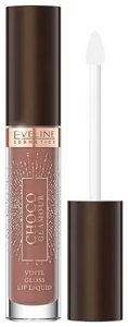 Eveline Choco Glamour Pomadka Winylowa w Płynie z Efektem Glossy Lips Nr 1 Ruby Chocolate 4,5ml