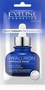 Eveline Face Therapy Professional Ampoule-Mask Hyaluron Nawilżająca Maska w Kremie dla Każdego Rodzaju Cery 8ml