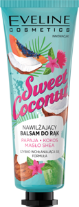Eveline Sweet Hand Sweet Coconut Nawilżający Balsam do Rąk z Masłem Shea 50ml