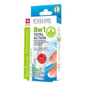 Eveline Total Action 8w1 Sensitive Skoncentrowana Odżywka do Wrażliwych Paznokci 12ml