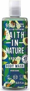 Faith In Nature Avocado Odżywczy Żel od Mycia Ciała z Olejkiem z Awokado 400ml