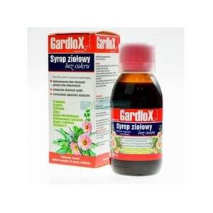 Gardlox Syrop ziołowy bez cukru 120ml