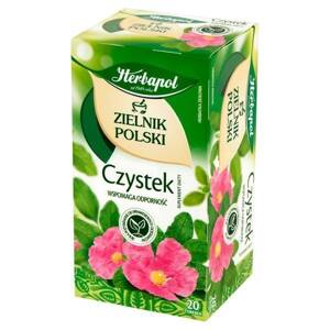Herbapol Zielnik Polski Naturalna Herbata Czystek Wspomagająca Odporność 40g