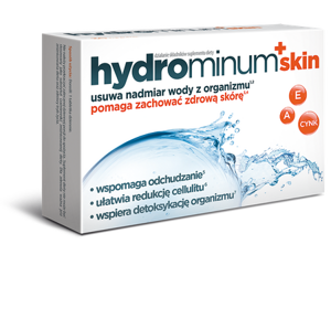 Hydrominum Skin Usuwa Nadmiar Wody z Organizmu 30 Tabletek