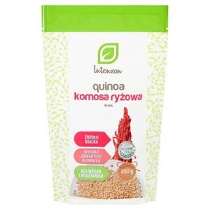 Intenson Quinoa Komosa Ryżowa Biała Wysoka Zawartość Pełnowartościowego Białka i Błonnika 250g