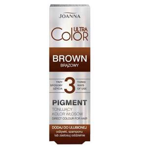 Joanna Ultra Color 3 Brązowy Pigment Tonujący Podkreślający i Odświeżający Kolor Włosów Naturalnych i Farbowanych 100ml