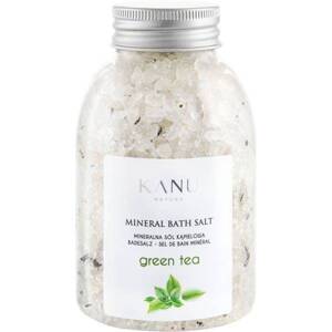 Kanu Nature Regenerująca Mineralna Sól do Kąpieli o Zapachu Zielonej Herbaty 350g