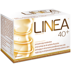 Linea 40+ Wspomagaja Metabolizm 60 Tabletek