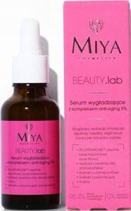 Miya Beauty Lab Serum Wygładzające z Kompleksem Anti-Aging 5% dla Każdego Typu Skóry 30ml