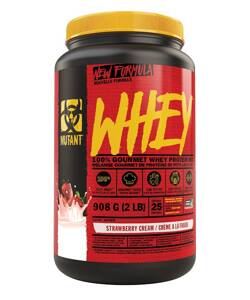 Mutant Whey, Strawberry Cream - 908g