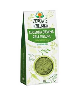 Natura Wita Zdrowie z Zielnika Lucerna Siewna Ziele Mielone 50g