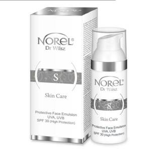 Norel Skin Care Ochronna Emulsja Krem SPF30 UVA UVB Wysoka Ochrona dla każdego Rodzaju Skóry 50ml