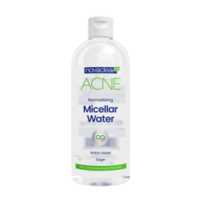 NovaClear Acne Normalizujący Płyn Micelarny do Cery Tłustej i Mieszanej 400ml