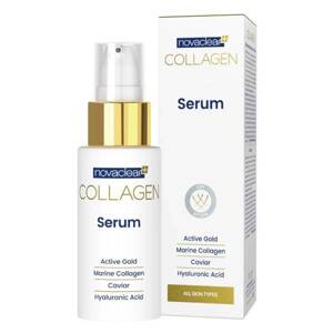 NovaClear Collagen Ujędrniające Serum do Twarzy z Kawiorem i Kwasem Hialuronowym 30ml