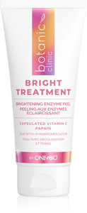 OnlyBio Botanic Clinic Bright Treatment Rozświetlający Peeling Enzymatyczny dla Cery z Przebarwieniami 75ml Best Before 31.01.25