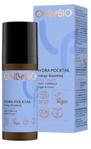 OnlyBio Hydra Mocktail Nawilżający Krem do Twarzy z Imbirem i Lewanem dla Normalnej i Mieszanej Cery 50ml