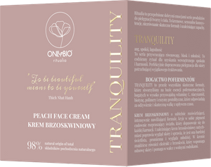 OnlyBio Ritualia Tranquility Przeciwstarzeniowy Brzoskwiniowy Krem do Twarzy 50ml