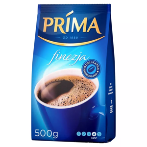 Prima Finezja Kawa Mielona o Harmonijnym Smaku i Wyjątkowym Aromacie  500g