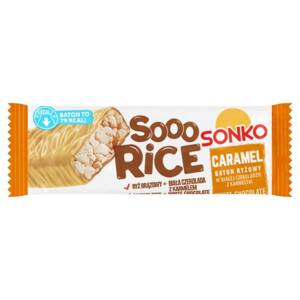 Sonko Sooo Rice Baton Ryżowy w Białej Czekoladzie z Karmelem 16g
