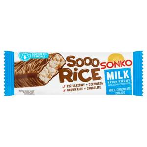 Sonko Sooo Rice Milk Baton Ryżowy w Mlecznej Czekoladzie 16g