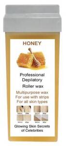 Star Beauty Professional Honey Roller Wax Wielozadaniowy Wosk do Depilacji Paskami dla Każdego Rodzaju Skóry z Dodatkiem Miodu 100ml    