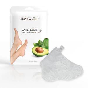 SunewMed+ Avocado Odżywcza Maska ​​do Stóp z Olejkiem z Awokado 40g