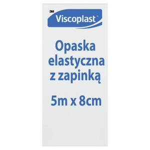 Viscoplast Opaska Elastyczna z Zapinką 5mx8cm 1 Sztuka