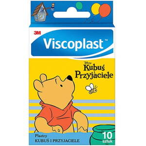 Viscoplast Plastry Kubuś i Przyjaciele 72x25mm 10 Sztuk