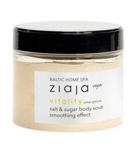 Ziaja Baltic Home Spa Vitality Peeling Cukrowo - Solny do Ciała z Efektem Wygładzenia 300ml