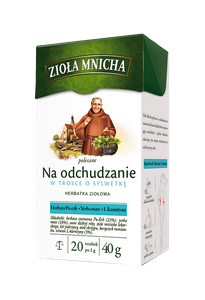 Zioła Mnicha Herbata na Odchudznie w Trosce o Sylwetkę z Puerh Tea i Yerba Mate 20x2g