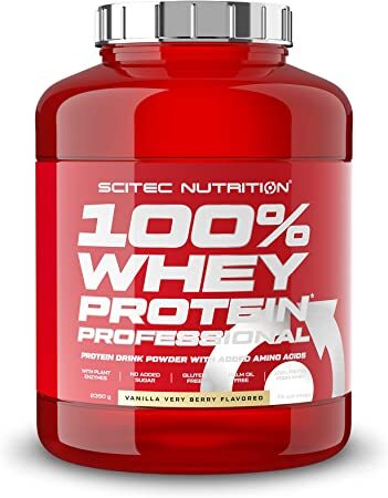 100% Whey Protein Professional, Vanilla Very Berry - 2350g