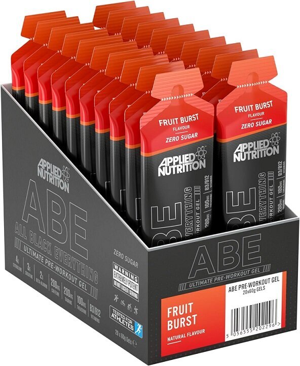 ABE - All Black Everything Gel, Fruit Burst - 20 x 60g