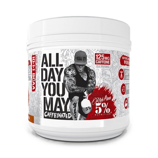 AllDayYouMay Caffeinated - Legendary Series, Vanilla Iced Coffee - 450g